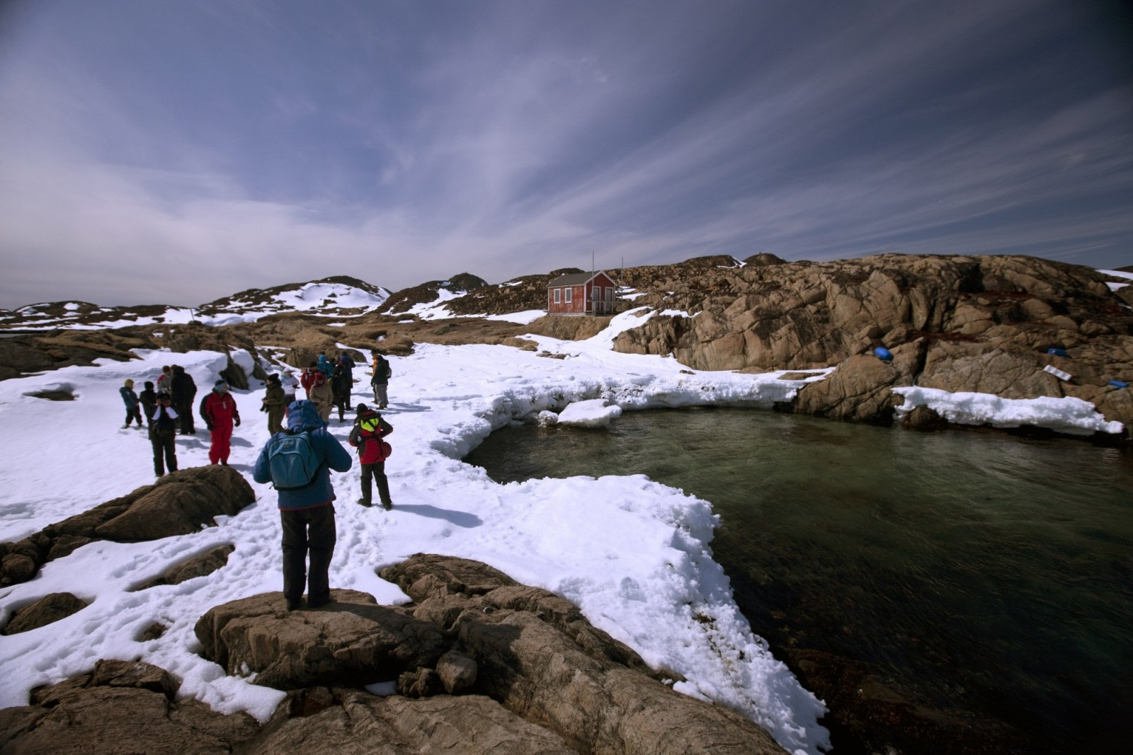 Greenland hiking