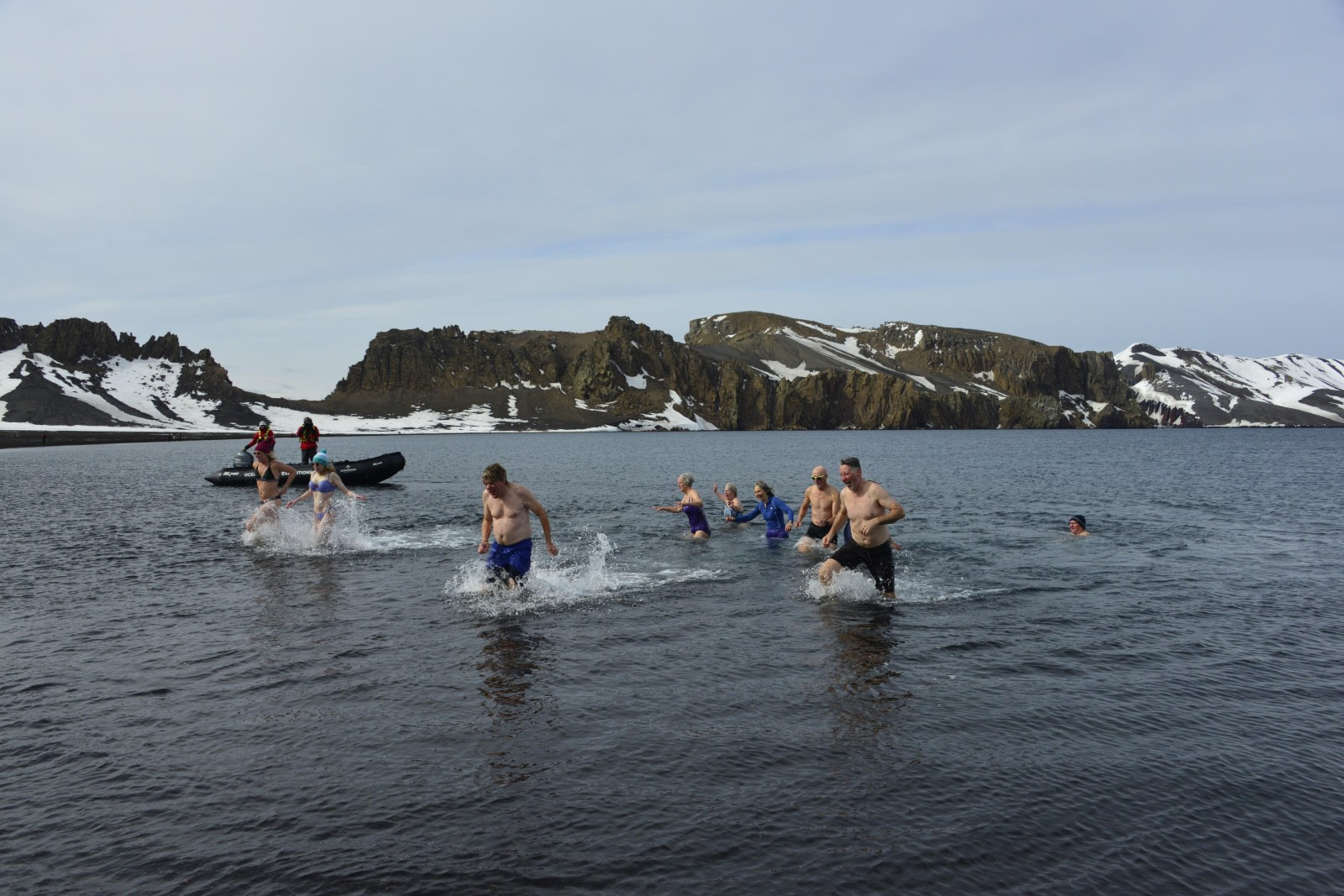 Polar plunge